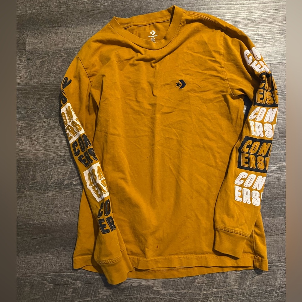 Boys long sleeve converse shirt 
Only worn once